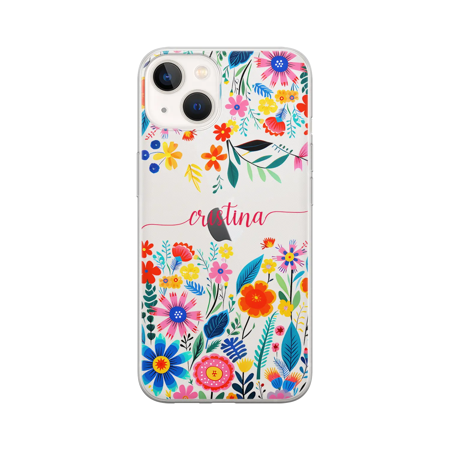 Happy Flowers Custom iPhone case GoCustomized