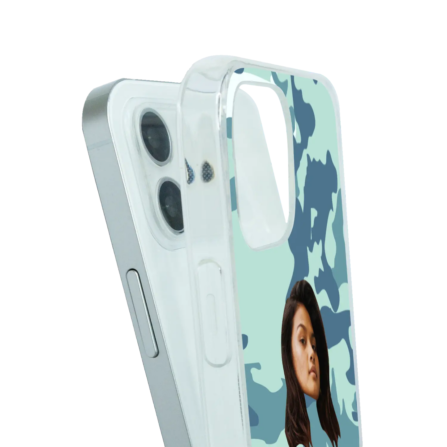 Let's Face It - Camouflage - Custom Galaxy S Case