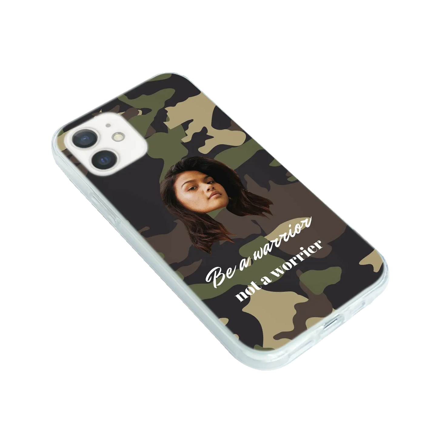 Let's Face It - Camouflage - brugerdefineret iPhone-etui