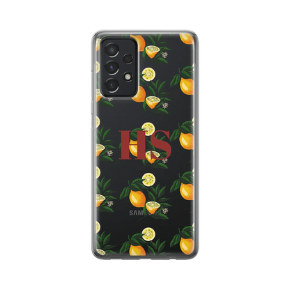 Citronmønster - Custom Galaxy A Case