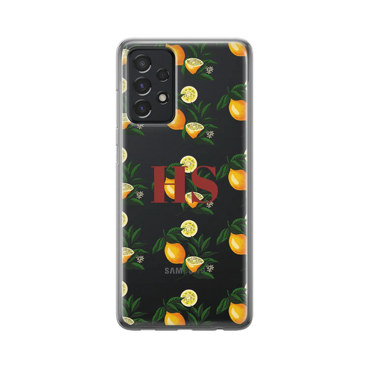 Citronmønster - Custom Galaxy A Case