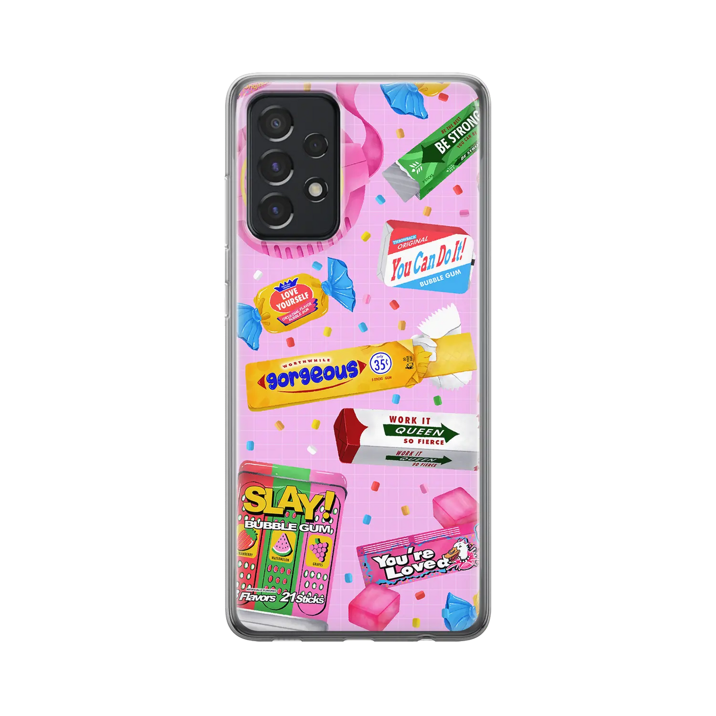 Slay Bubble Gum - Custom Galaxy A Case