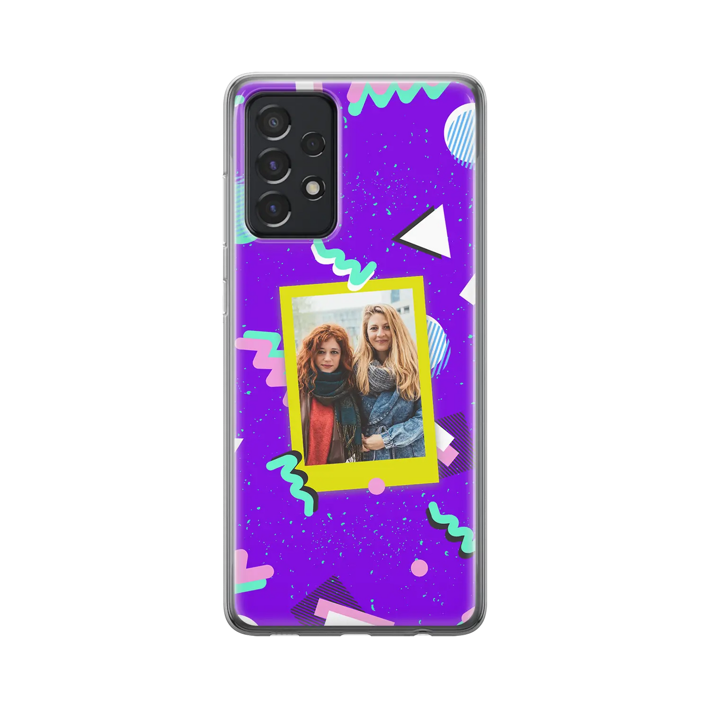 Retro Splash - Custom Galaxy A Case