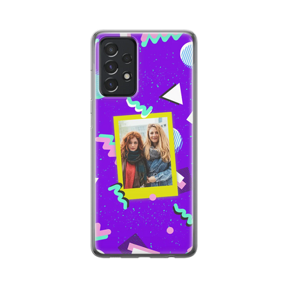 Retro Splash - Custom Galaxy A Case