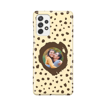 Grunge Dots Picture Style - Custom Galaxy A Case