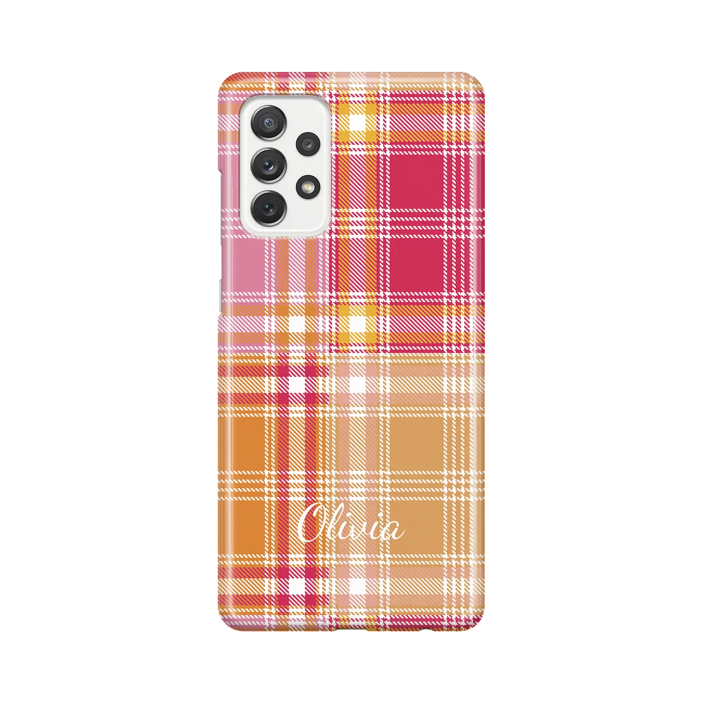 Plaid & Simple - Custom Galaxy A Case