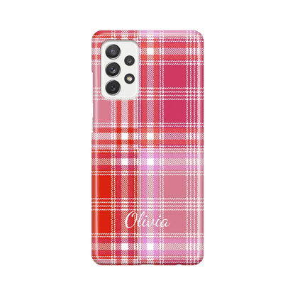 Plaid & Simple - Custom Galaxy A Case