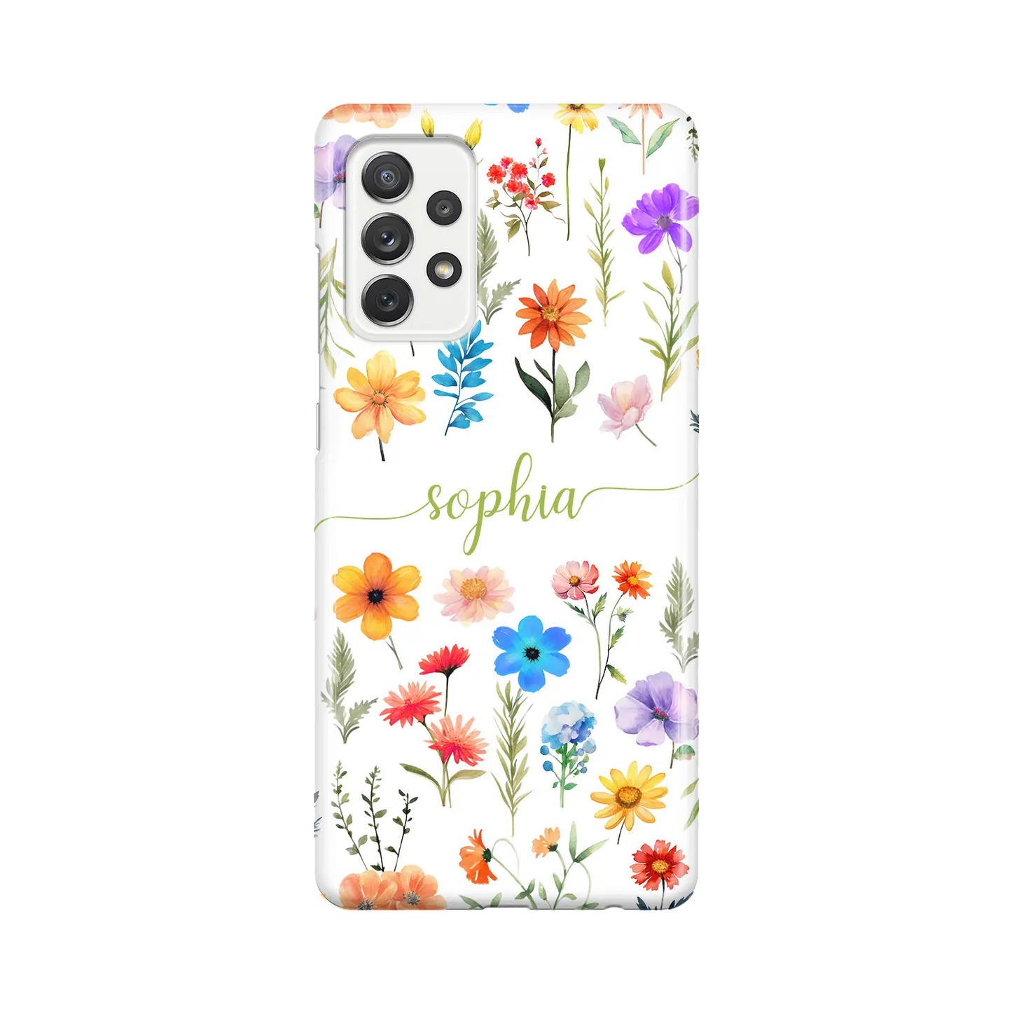 Blomster - Custom Galaxy A Mobilcover