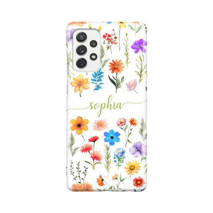 Blomster - Custom Galaxy A Mobilcover