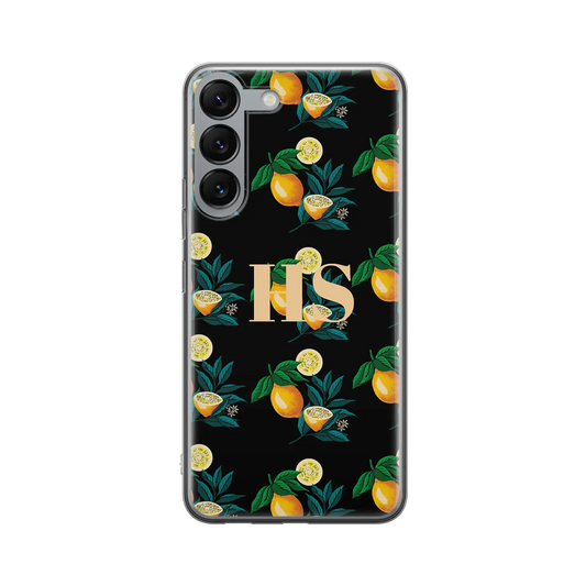 Citronmønster - Custom Galaxy S Case