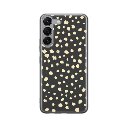 Grunge Dots - brugerdefineret Galaxy S-etui