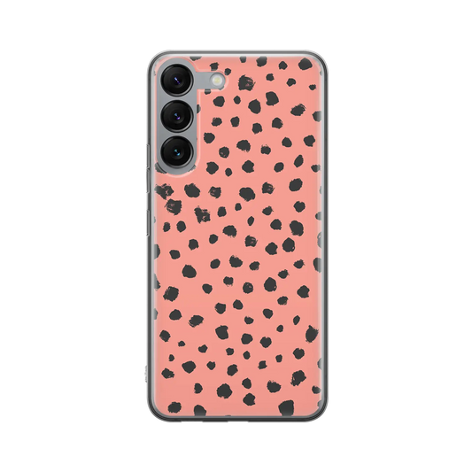 Grunge Dots - brugerdefineret Galaxy S-etui