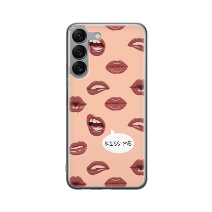 Kiss Me - brugerdefineret Galaxy S-etui