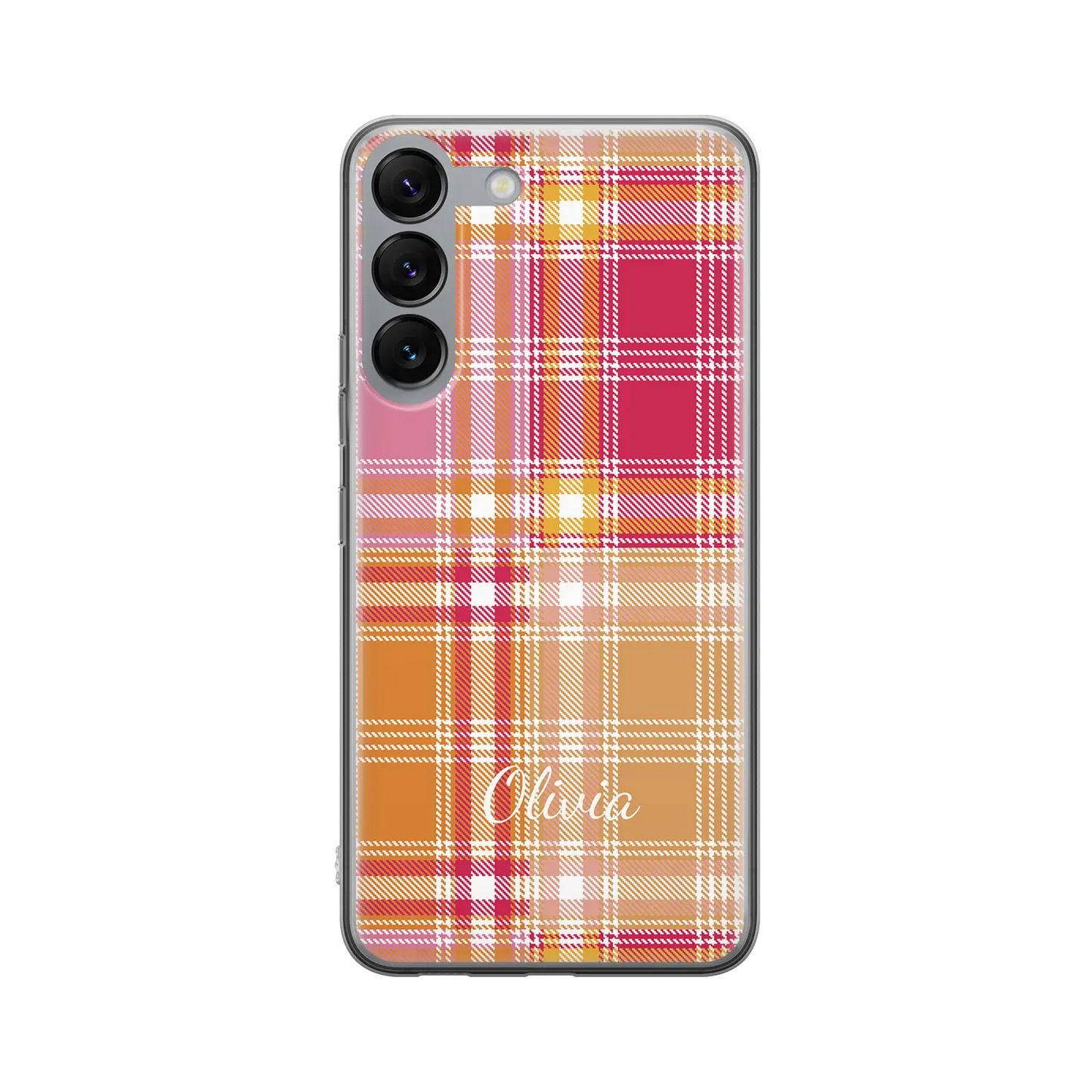 Plaid & Simple - Brugerdefineret Galaxy S-etui