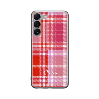 Plaid & Simple - Brugerdefineret Galaxy S-etui