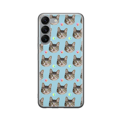 Face & Paws - brugerdefineret Galaxy S-etui