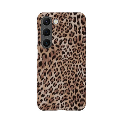 Lille leopardprint - brugerdefineret Galaxy S-etui