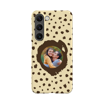 Grunge Dots Picture Style - Custom Galaxy S Case