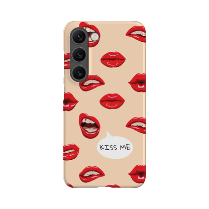 Kiss Me - brugerdefineret Galaxy S-etui