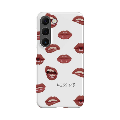 Kiss Me - brugerdefineret Galaxy S-etui