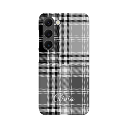 Plaid & Simple - Brugerdefineret Galaxy S-etui