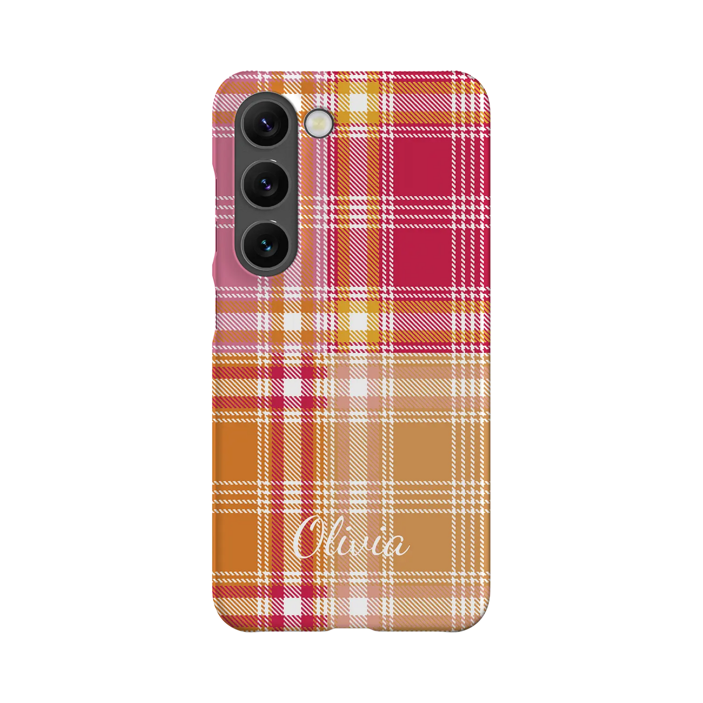 Plaid & Simple - Brugerdefineret Galaxy S-etui