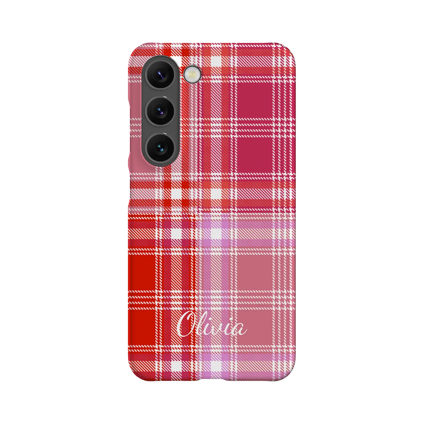 Plaid & Simple - Brugerdefineret Galaxy S-etui