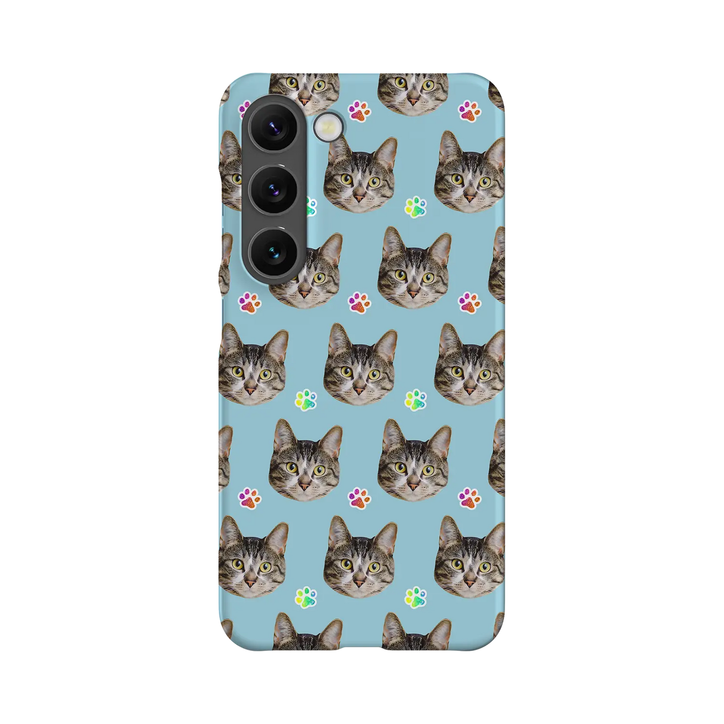 Face & Paws - brugerdefineret Galaxy S-etui