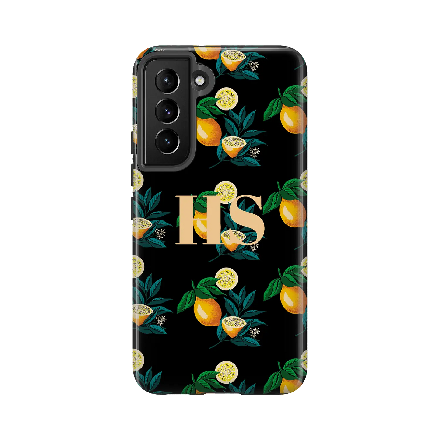 Citronmønster - Custom Galaxy S Case