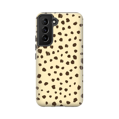 Grunge Dots - brugerdefineret Galaxy S-etui