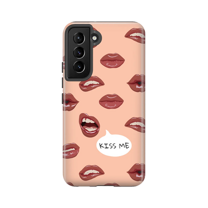 Kiss Me - brugerdefineret Galaxy S-etui