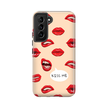 Kiss Me - brugerdefineret Galaxy S-etui