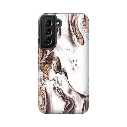 Marble Drip - brugerdefineret Galaxy S-etui