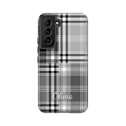 Plaid & Simple - Brugerdefineret Galaxy S-etui