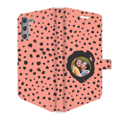 Grunge Dots Picture Style - Custom Galaxy S Case