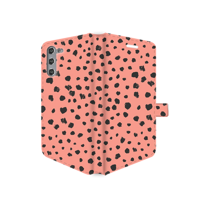 Grunge Dots - brugerdefineret Galaxy S-etui