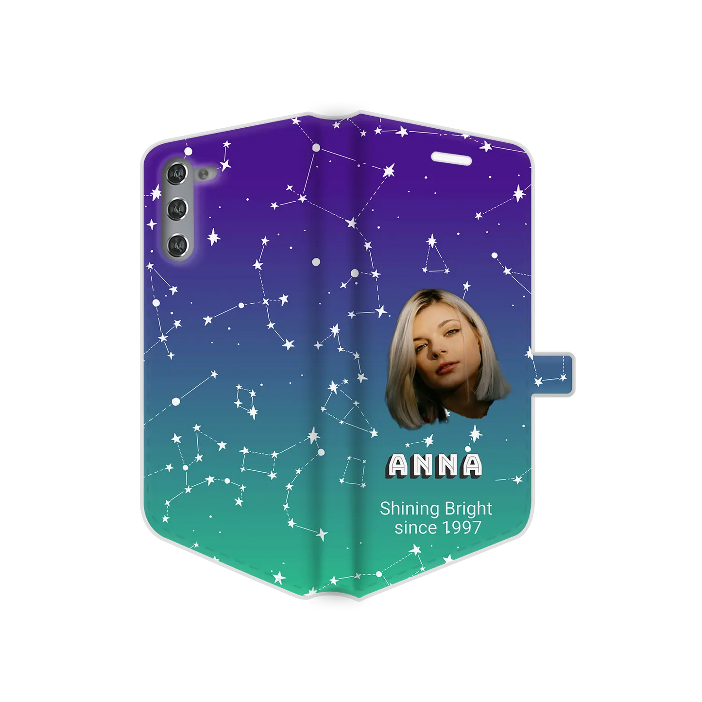 Let's Face It - Constellations - Custom Galaxy S Case