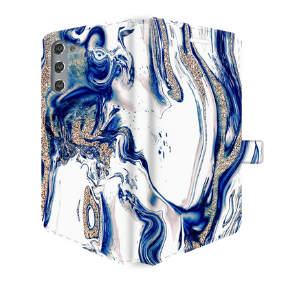 Marble Drip - brugerdefineret Galaxy S-etui