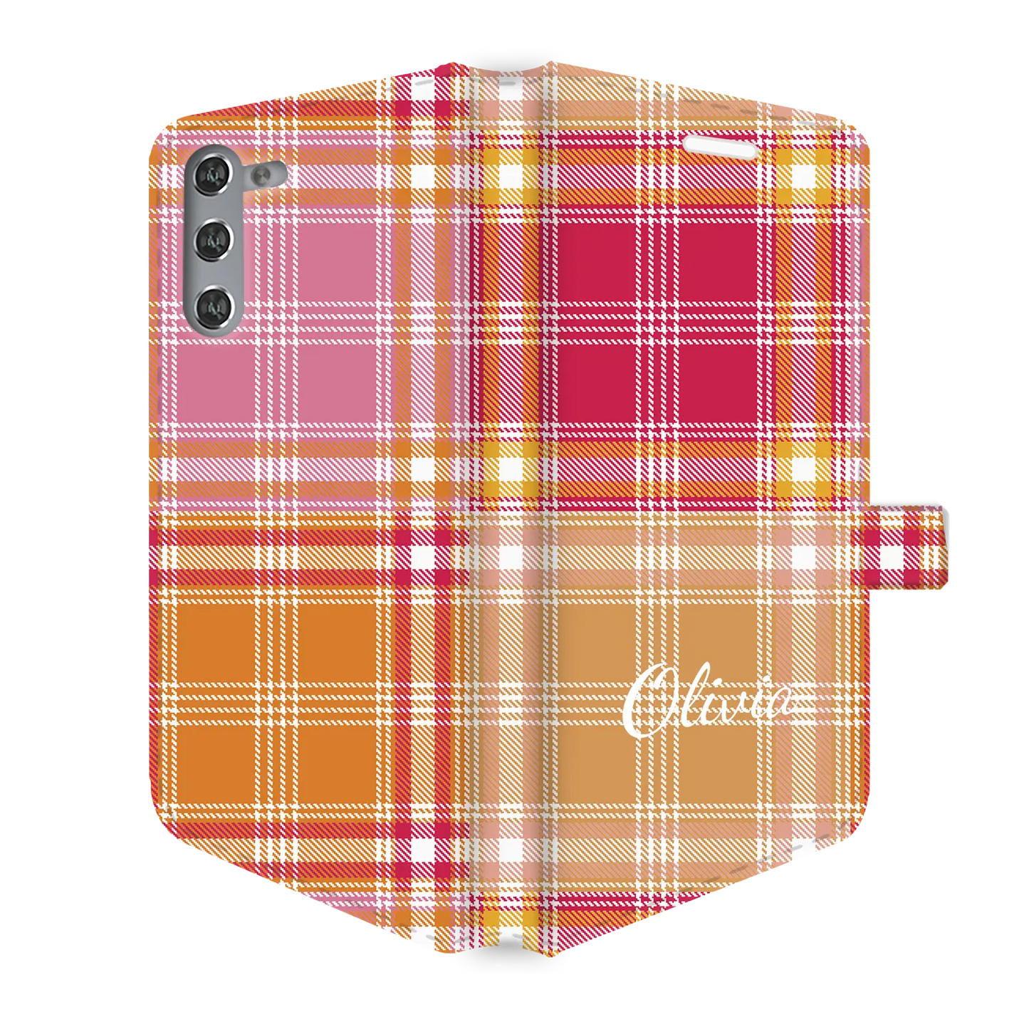 Plaid & Simple - Brugerdefineret Galaxy S-etui