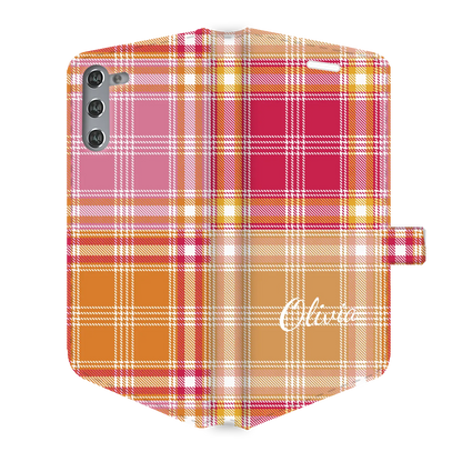 Plaid & Simple - Brugerdefineret Galaxy S-etui