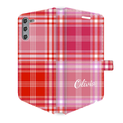 Plaid & Simple - Brugerdefineret Galaxy S-etui