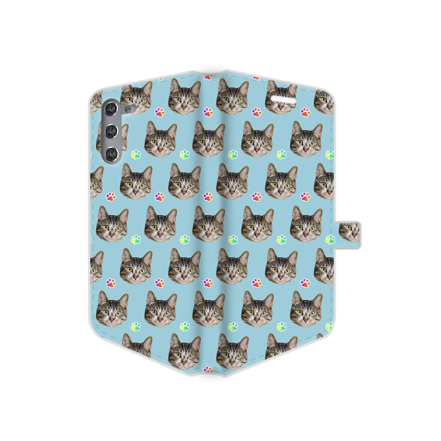 Face & Paws - brugerdefineret Galaxy S-etui