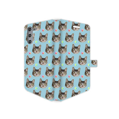 Face & Paws - brugerdefineret Galaxy S-etui