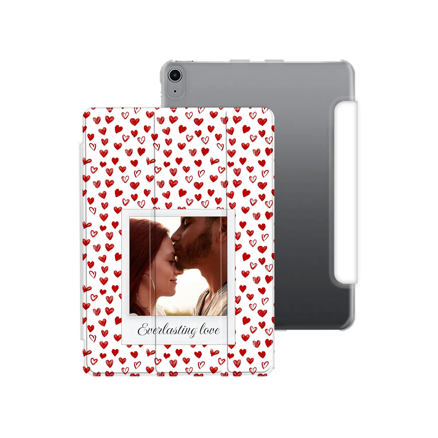 Polaroid-hjerter - iPad-etui med eget design