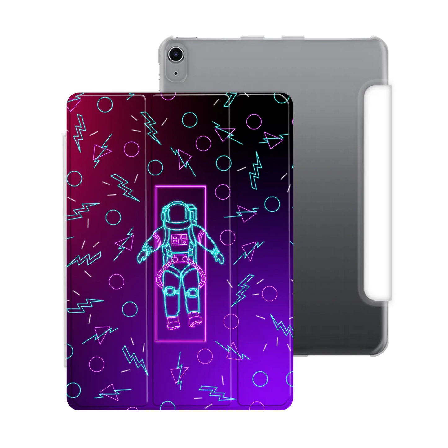 Neon Astro - brugerdefineret iPad-etui