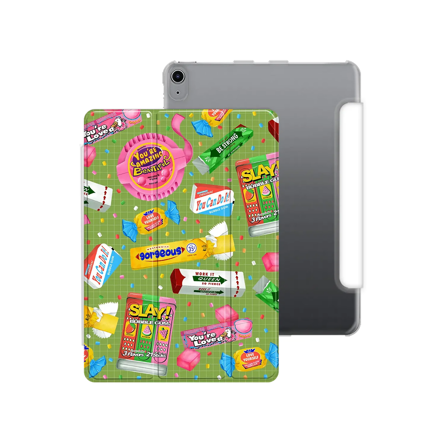 Slay Bubble Gum - brugerdefineret iPad-etui