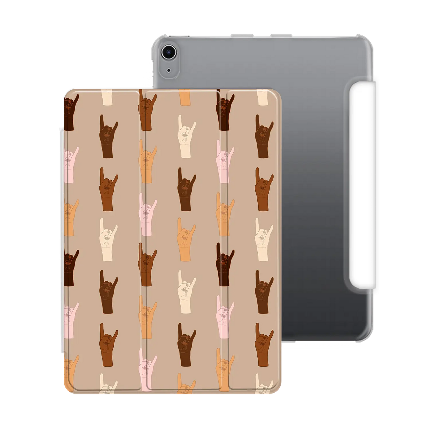 Hands of the World - brugerdefineret iPad-etui