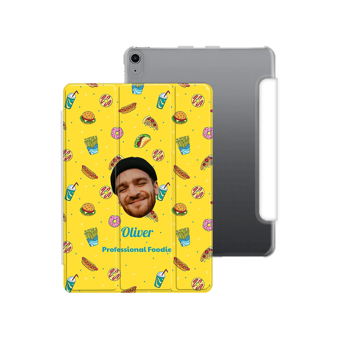 Let's Face It - mad - brugerdefineret iPad-etui