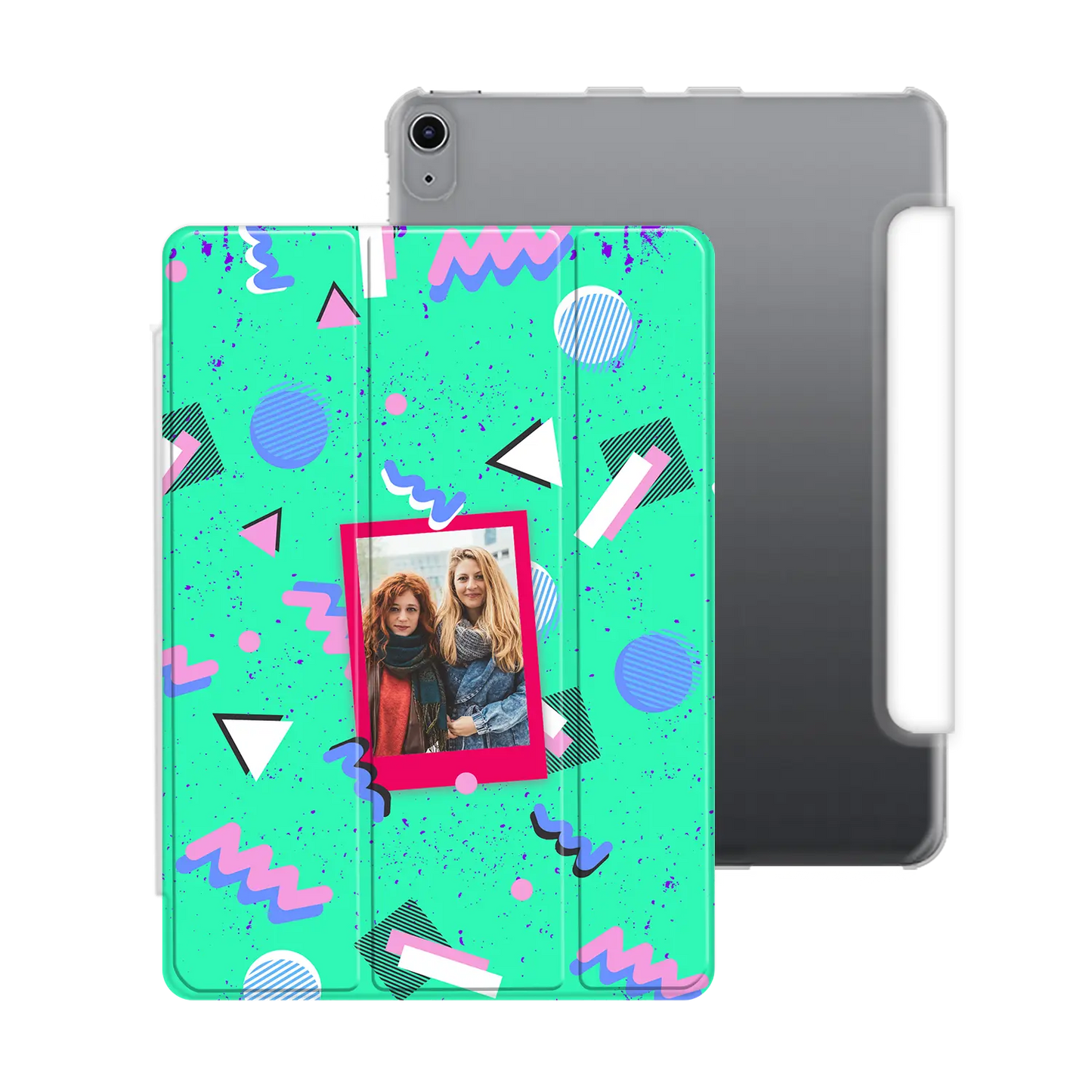 Retro Splash - brugerdefineret iPad-etui