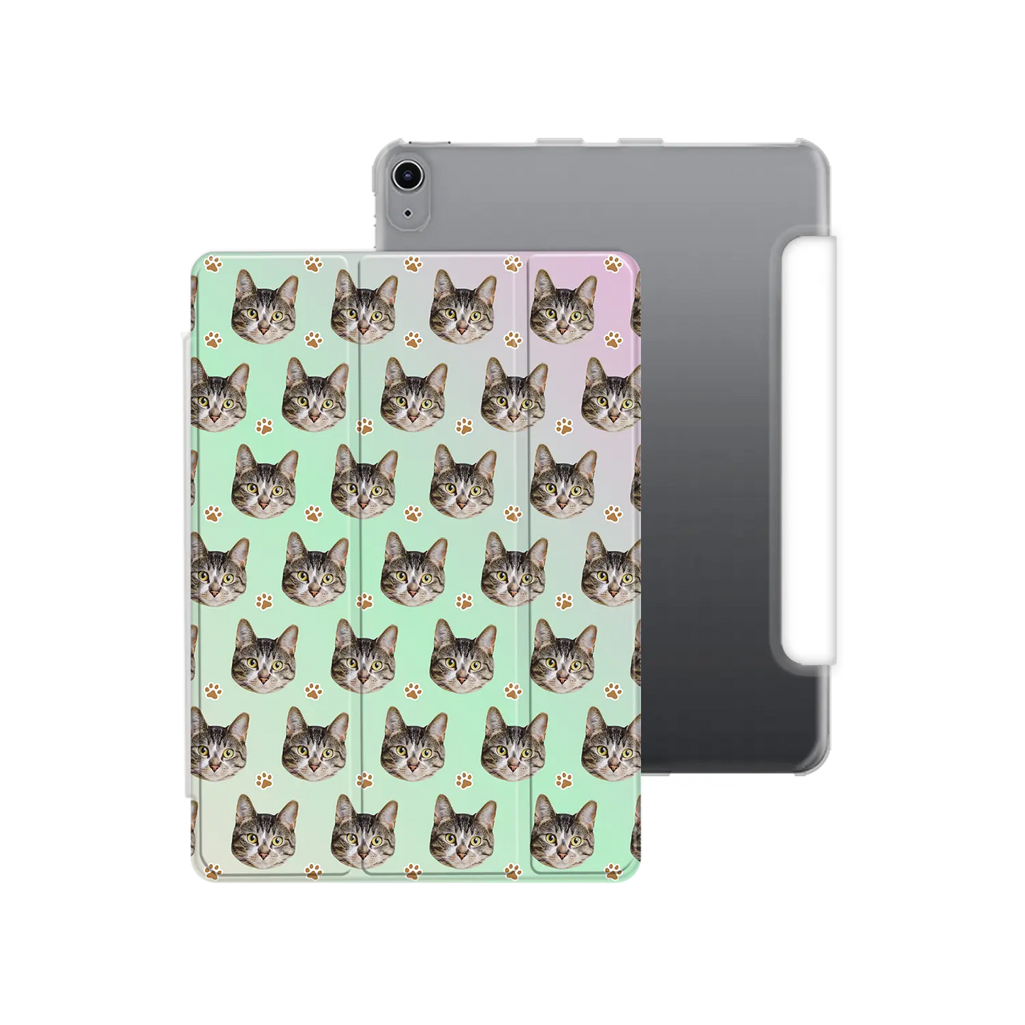 Face & Paws - brugerdefineret iPad-etui